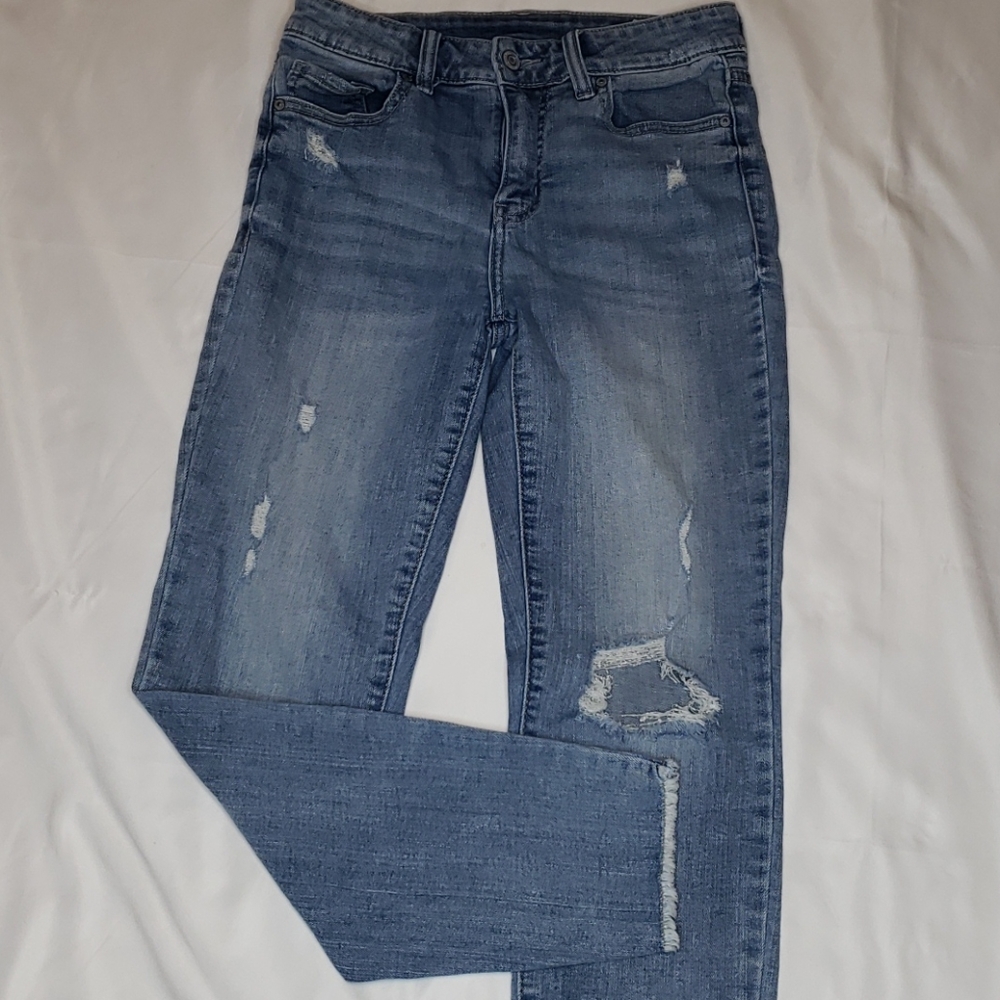 Eunina Clara High Rise Skinny Crop Jeans